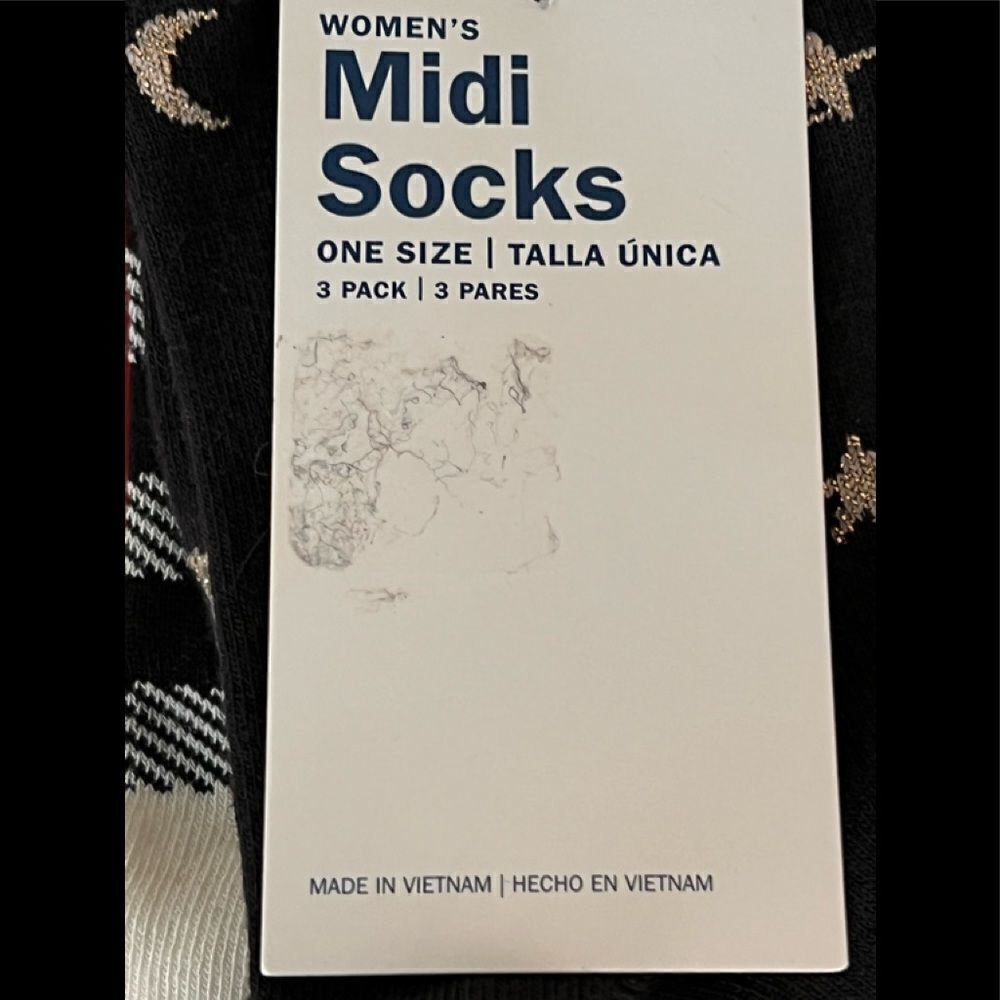 MIDI socks 3 pack